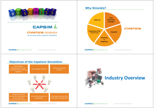 Capsim Simulation Competition Round 5